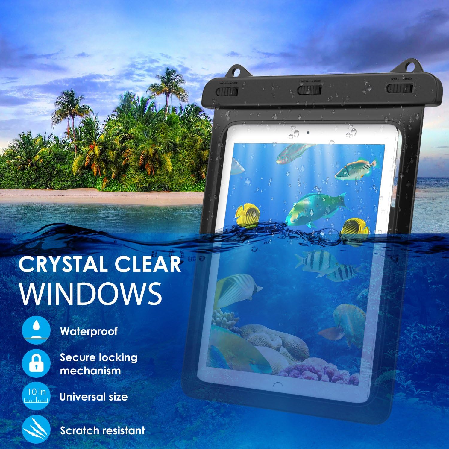 MoKo Waterproof Tablet Case Ta - đánh giá và giá Boox Tablet Accessories