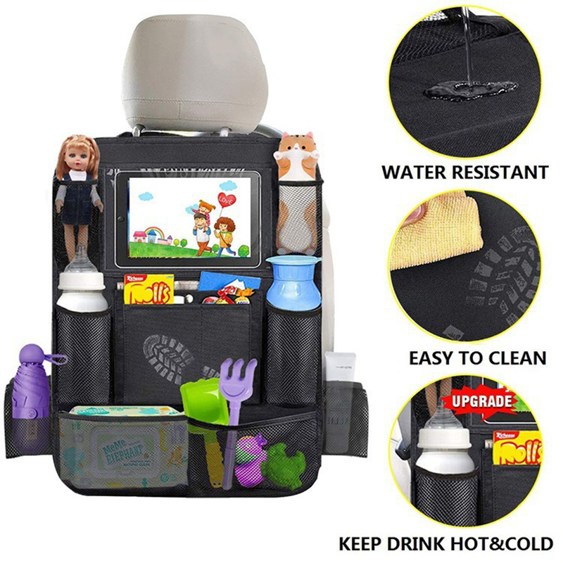 1pc Car Backseat Organizer wit - đánh giá và giá Tablet Cover Accessories