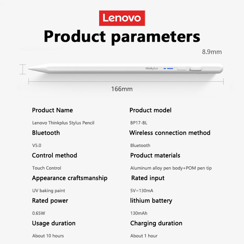 Lenovo  Universal Stylus Pen F - đánh giá và giá Drawing Tablet Pen Accessories