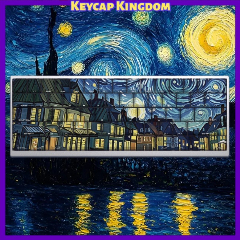 Van Gogh Starry Sky Theme Keyc - đánh giá và giá Tablet Accessories Gifts