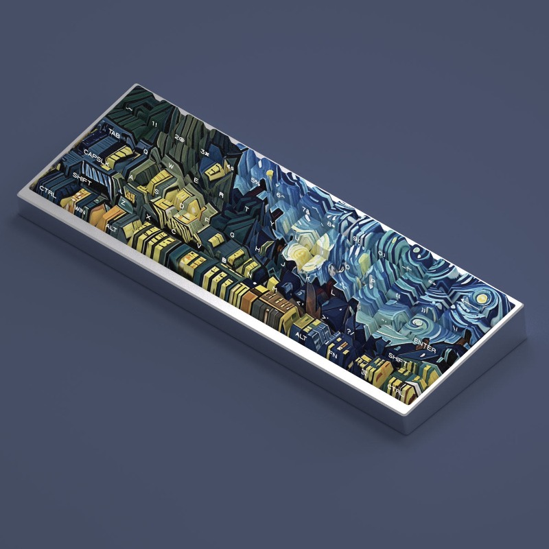 Van Gogh Starry Sky Theme Keyc - đánh giá và giá Tablet Accessories Gifts