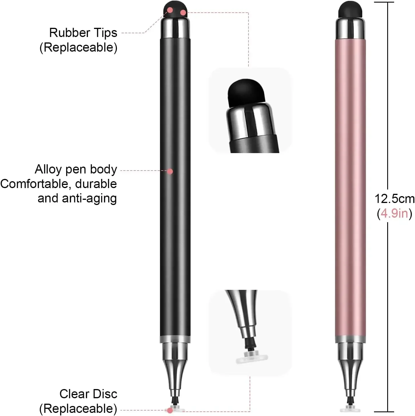 1/2Pcs 2in1 Universal Stylus P - đánh giá và giá Drawing Tablet Pen Accessories