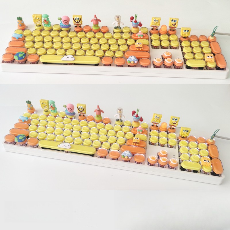 Retro SpongeBo Mechanical Keyb - đánh giá và giá Tablet Accessories Kids