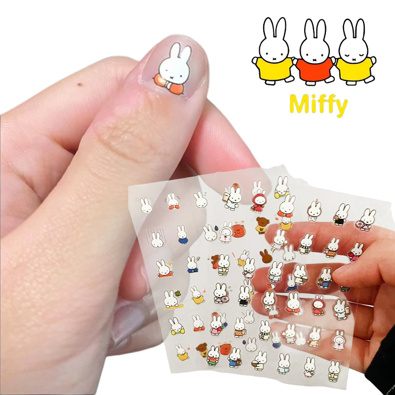 Miffy Nail Stickers Embossed 3 - đánh giá và giá Fire Tablet Accessories