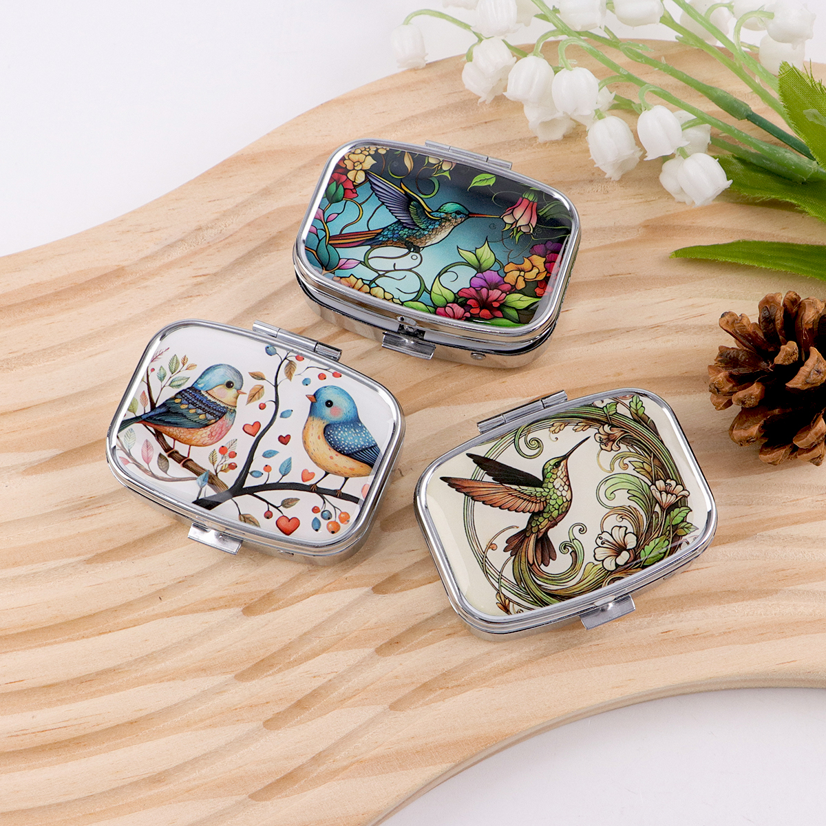 Cute Bird Cartoon Travel Pill  - đánh giá và giá Boox Tablet Accessories