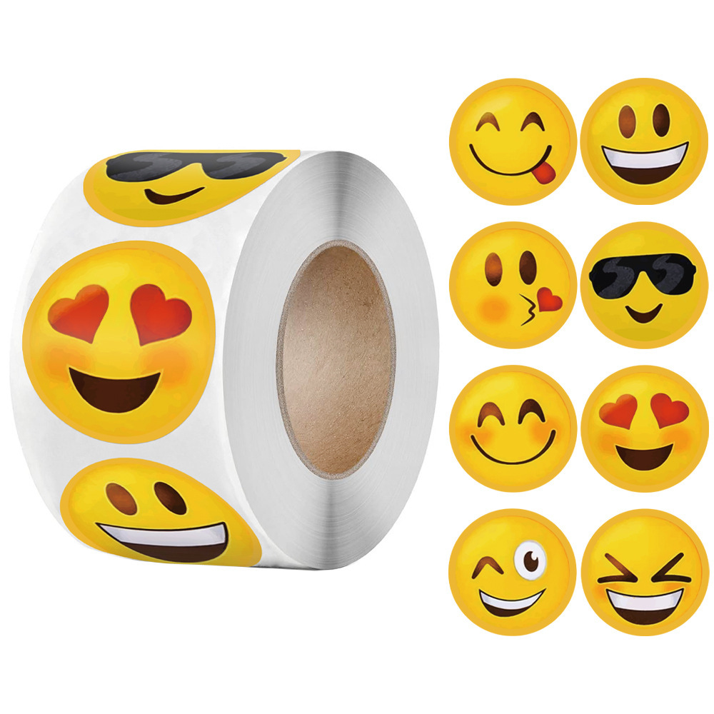 500Pcs Per Roll Cute Funny Smi - đánh giá và giá Tablet Accessories Gifts
