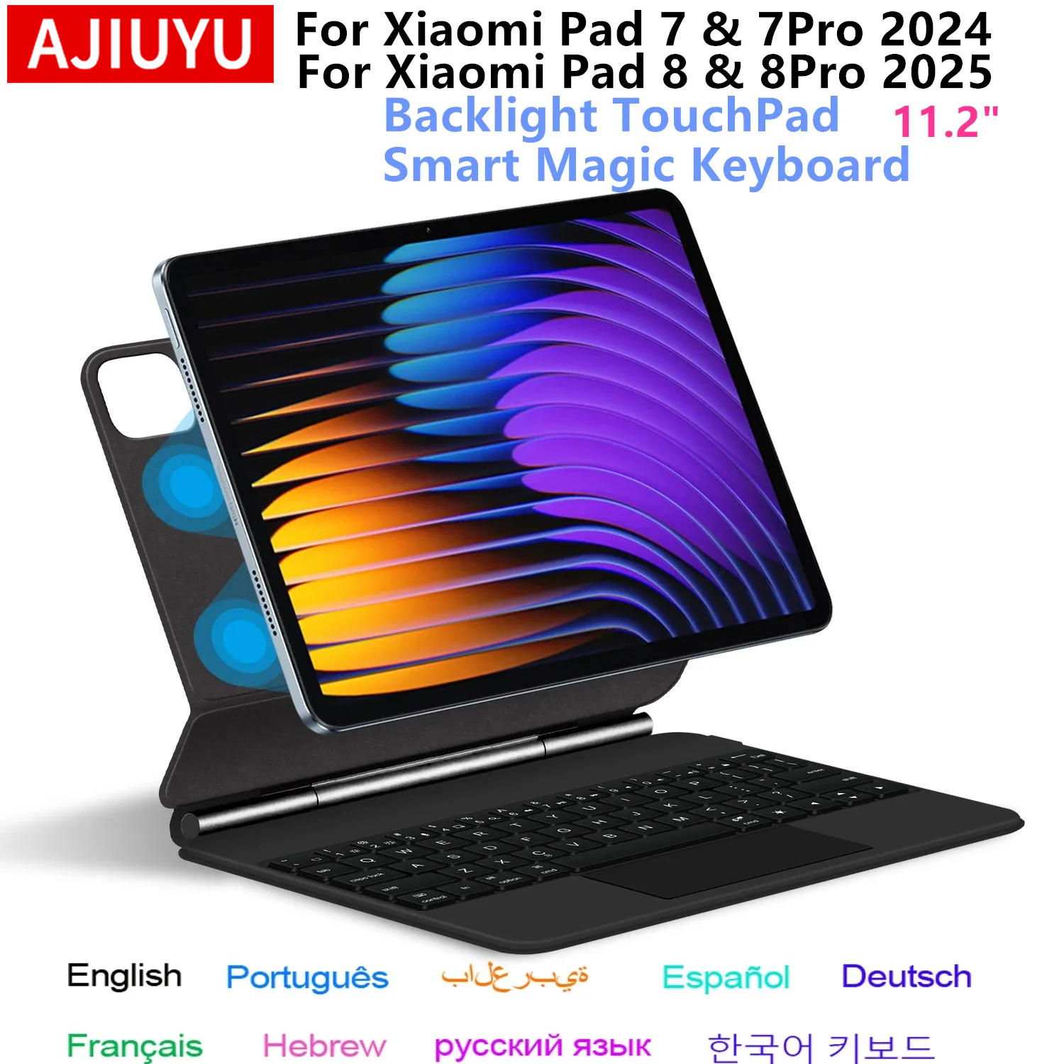 Magic Keyboard Folio For Xiaom - đánh giá và giá Boox Tablet Accessories