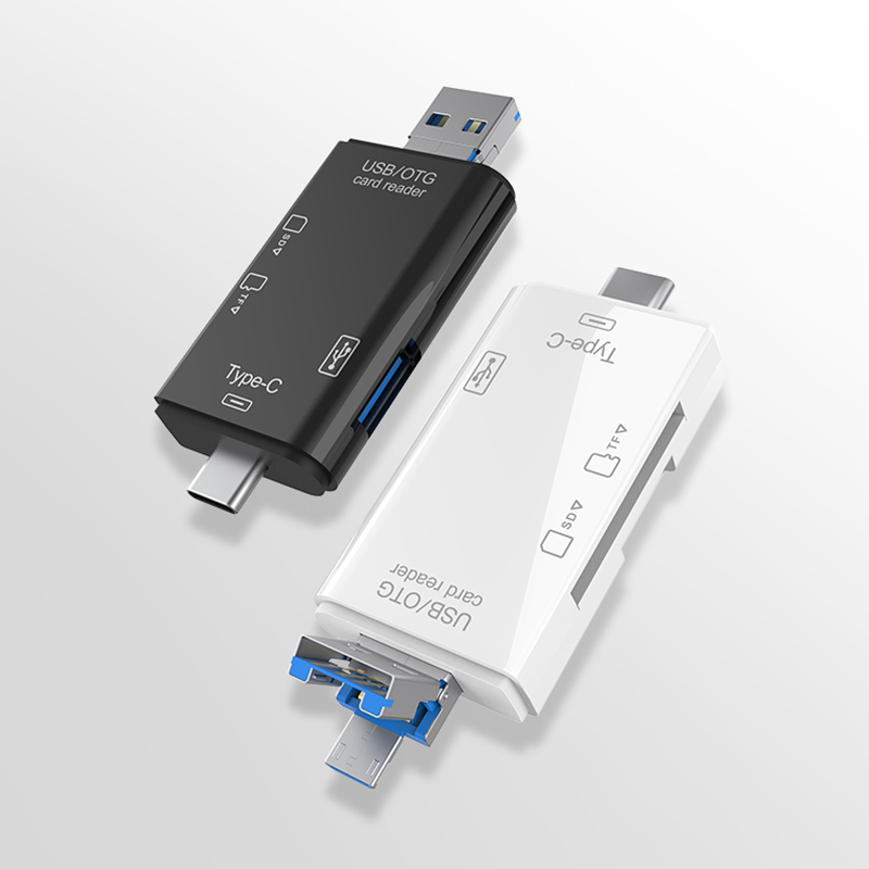 USB 3.0 Card Reader 6 in 1 OTG - đánh giá và giá Tablet Reading Accessories