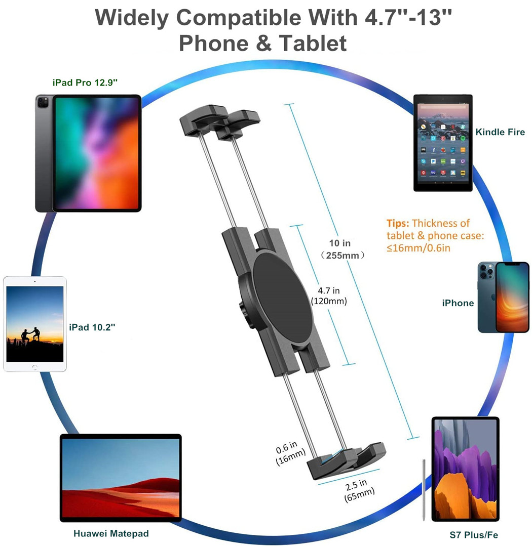 13'' Car Headrest Tablet Mount - đánh giá và giá Tablet Reading Accessories