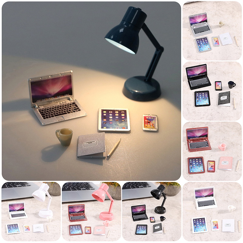 6/7Pcs/Set 1:12 Dollhouse Mini - đánh giá và giá Tablet Accessories Kids